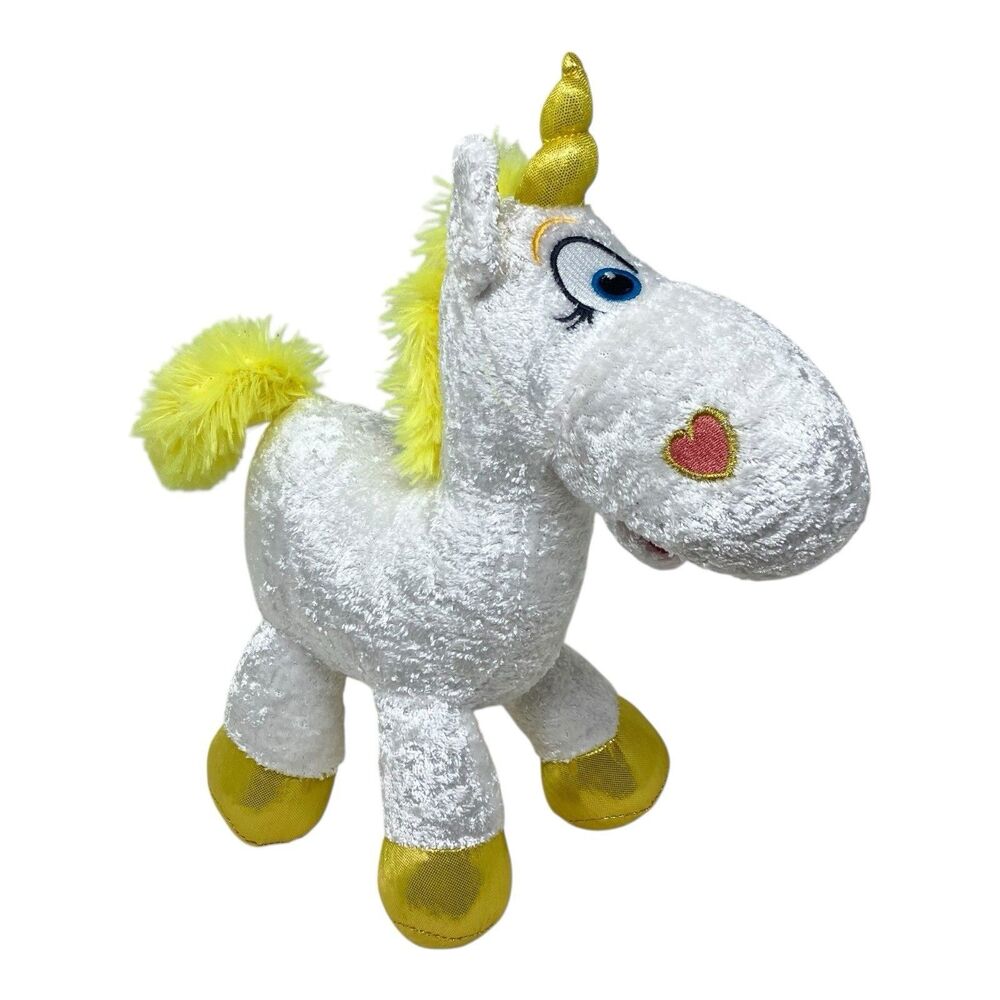 Disney Stuffed Animal Pixar‎ Toy Story 4 Buttercup Unicorn Plush 8" Horse Heart